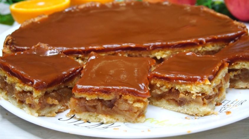 Тайна идеального яблочного пирога с карамелью