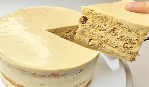 Низкокалорийный карамельный торт: лакомство для тех, кто бережет фигуру