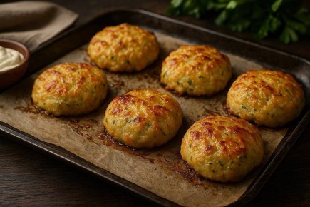 Котлеты в духовке: как сделать идеальную закуску с кабачком и сыром