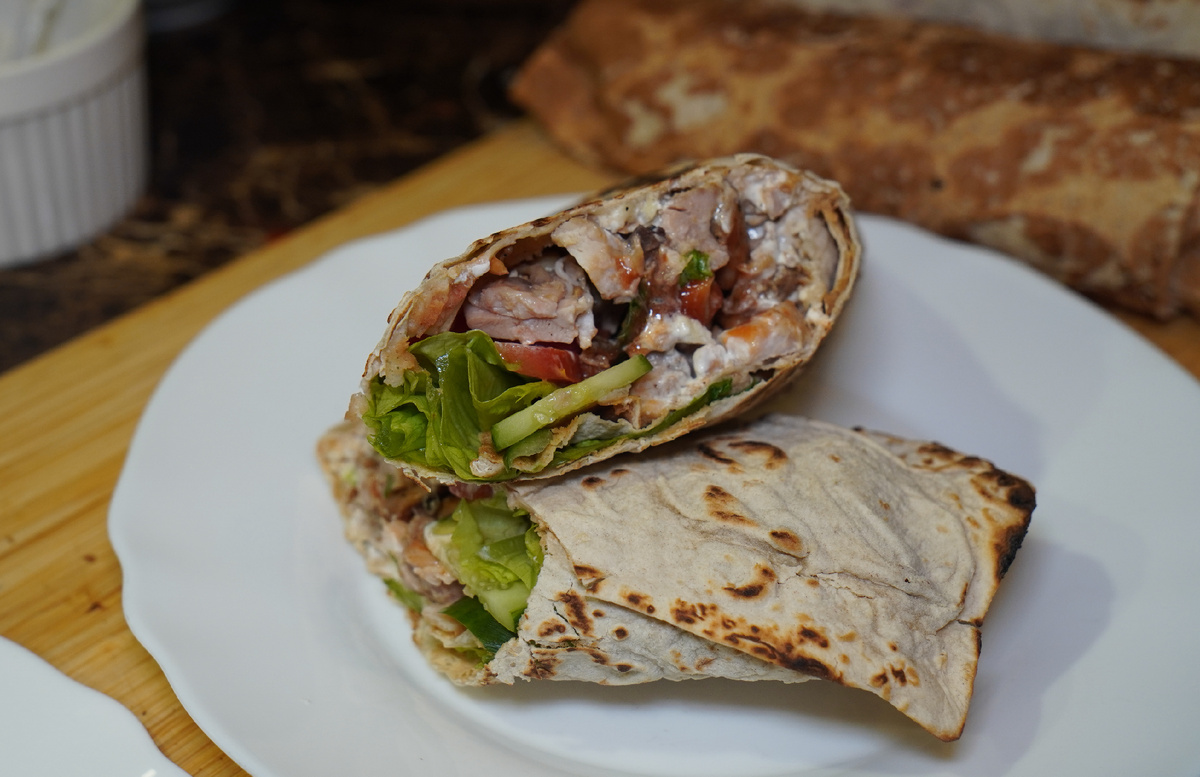 Завораживающая домашняя шаурма