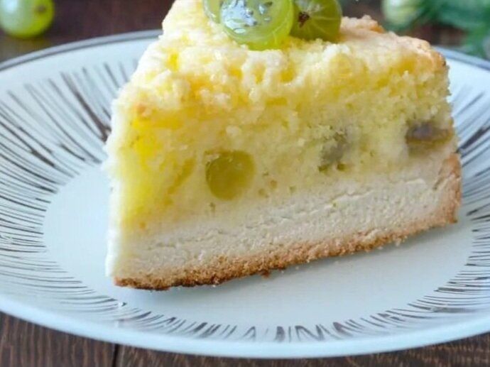 Пирог с крыжовником: вспомним вкус детства