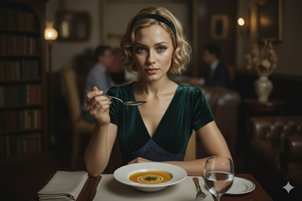 Как превратить поедание супа в искусство