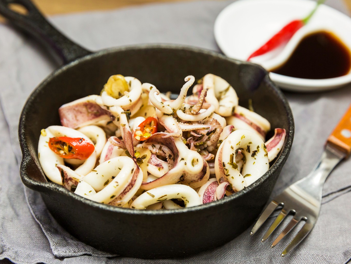 Идеальные кальмары: быстрота, нежность и аромат в каждой порции