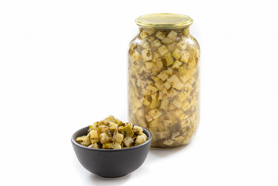 Вкуснейшие маринованные кабачки по рецепту «грибного» стиля