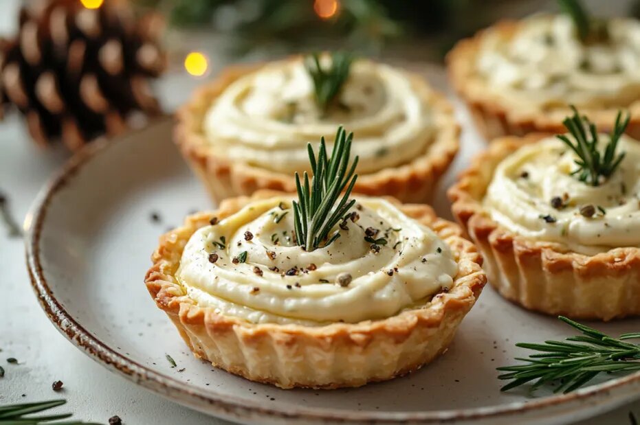 Тарталетки с тофу-паштетом: идеальная закуска для новогоднего стола