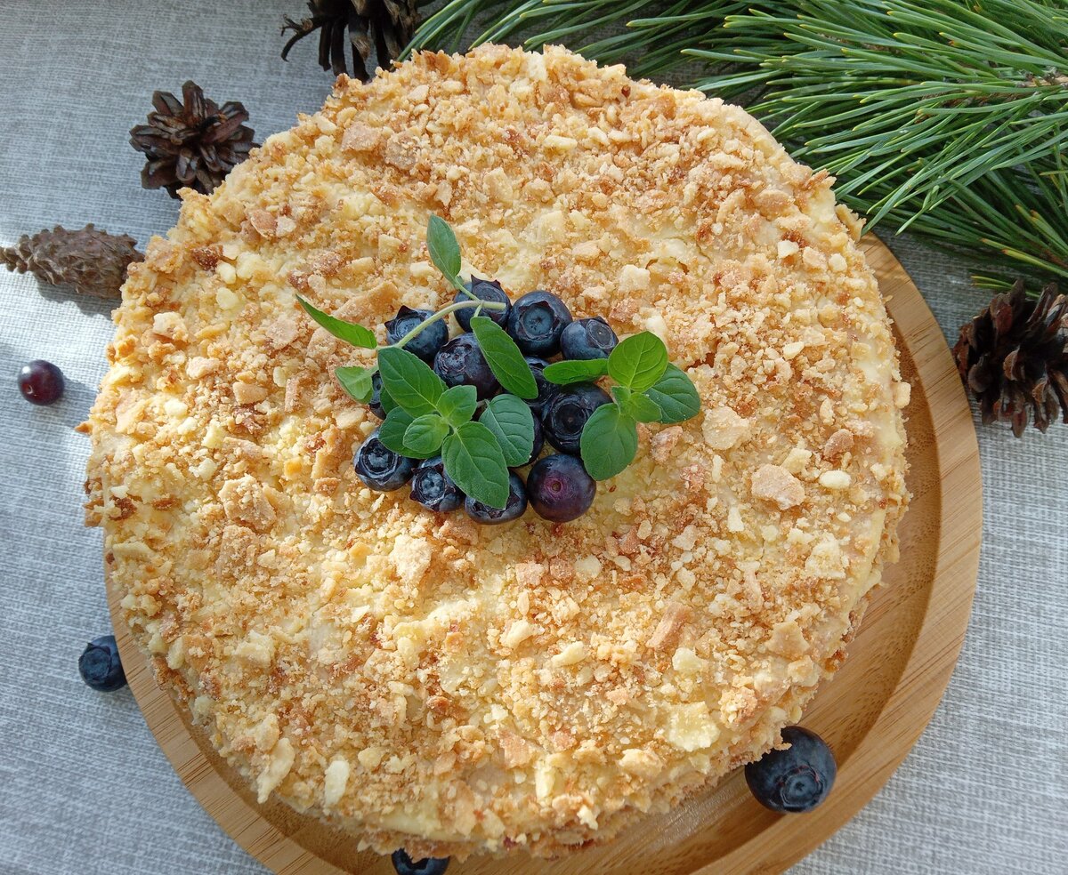 Совершенство вкуса: торт Наполеон с яблочной изюминкой