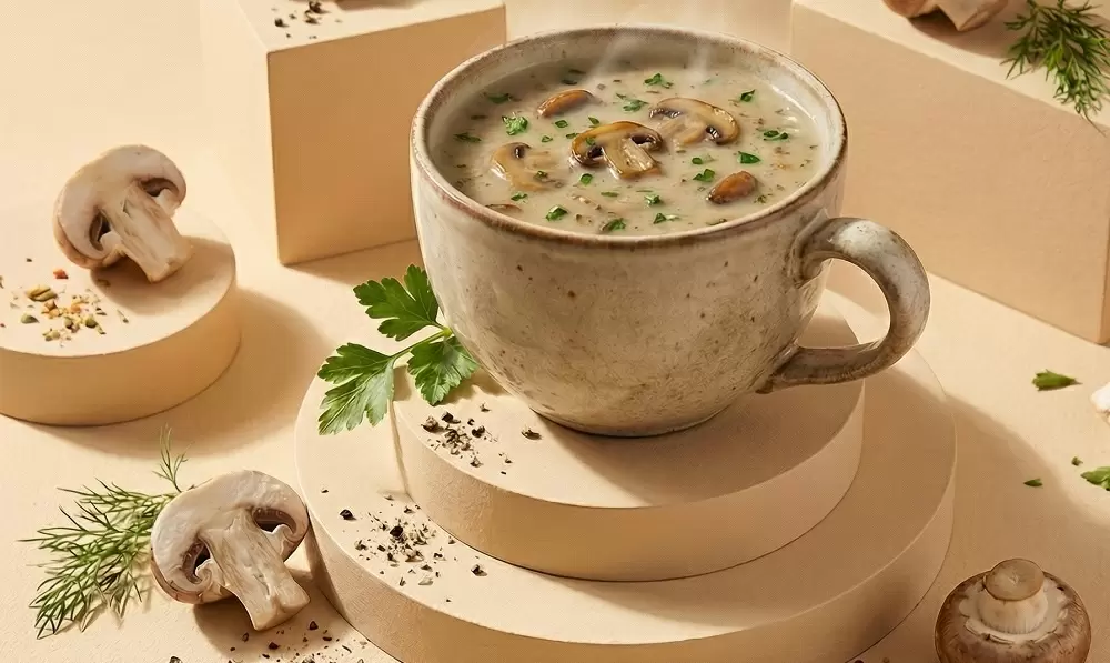Летний суп «Грибы»: вкус, который привносит тепло