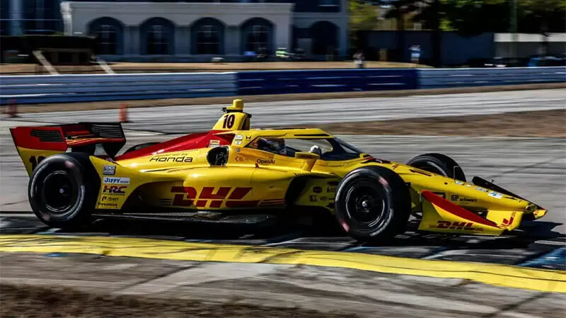 Алекс Палоу впечатляет на первом тестовом дне IndyCar в Себринге