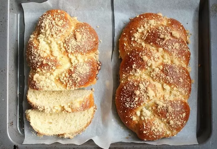 Как приготовить идеальную сдобную косичку с посыпкой