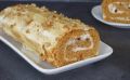 Медовый рулет «Облако» с черносливом и орехами